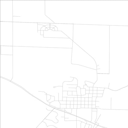 ROAD MAP OF CARLISLE, LOWA BY MAPBAKES
