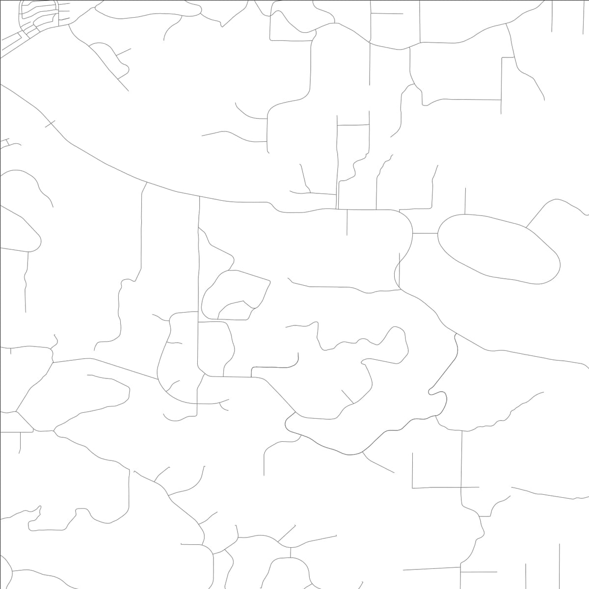 ROAD MAP OF BONSALL, CALIFORNIA BY MAPBAKES