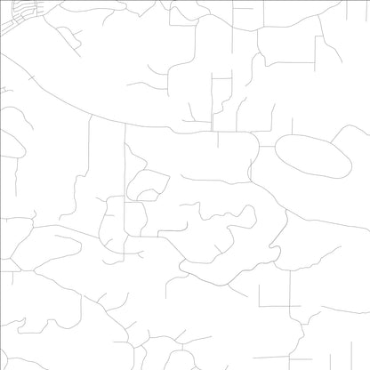 ROAD MAP OF BONSALL, CALIFORNIA BY MAPBAKES