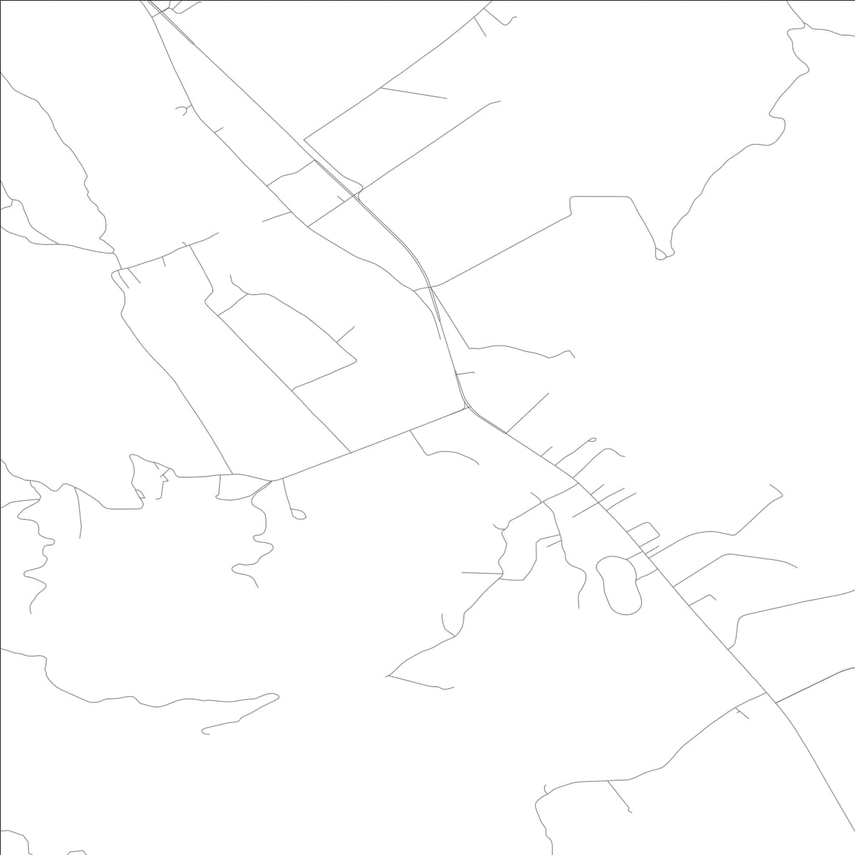 ROAD MAP OF BOONVILLE, CALIFORNIA BY MAPBAKES