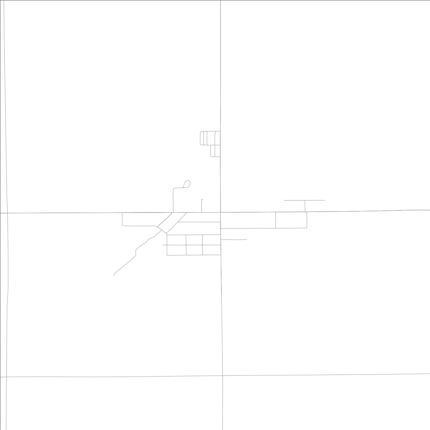 ROAD MAP OF BRADFORD, ILLINOIS BY MAPBAKES