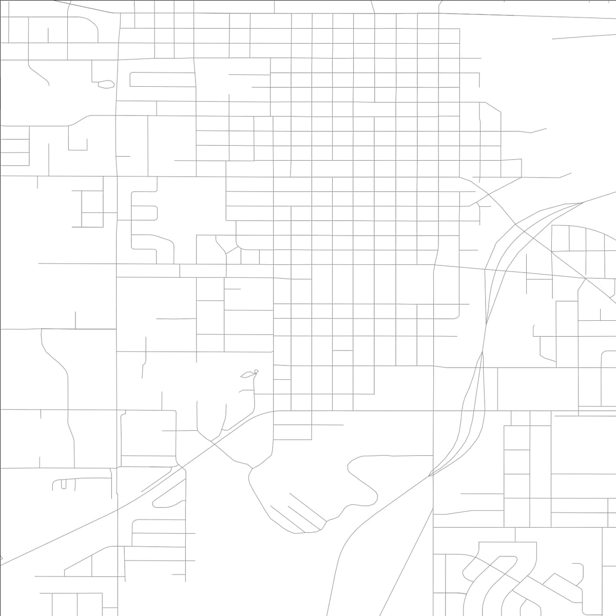 ROAD MAP OF CEDAR FALLS, LOWA BY MAPBAKES