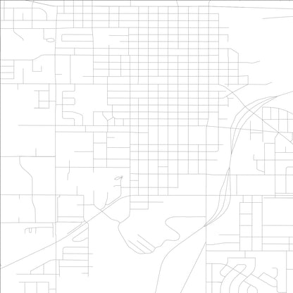 ROAD MAP OF CEDAR FALLS, LOWA BY MAPBAKES