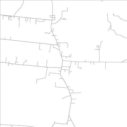ROAD MAP OF CALEDONIA, MISSOURI BY MAPBAKES