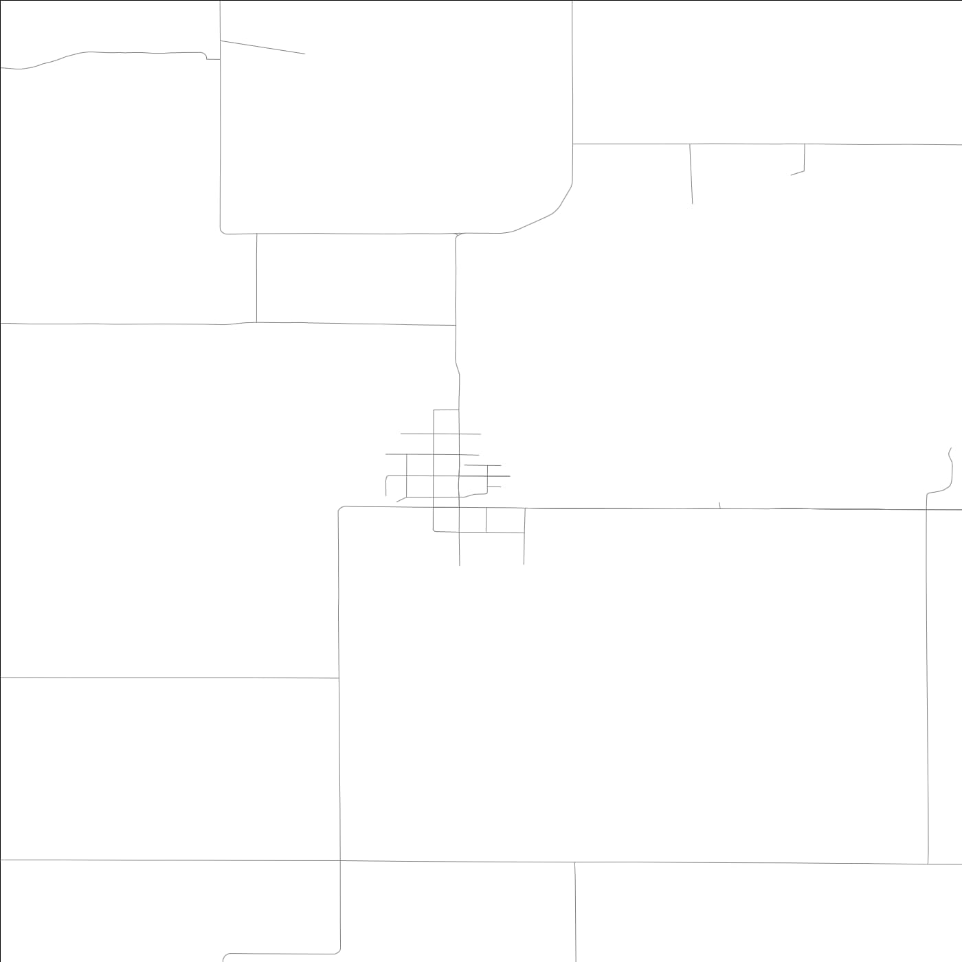 ROAD MAP OF AMO, INDIANA BY MAPBAKES