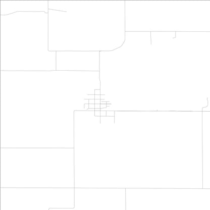 ROAD MAP OF AMO, INDIANA BY MAPBAKES