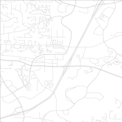 ROAD MAP OF ALPHARETTA, GEORGIA BY MAPBAKES