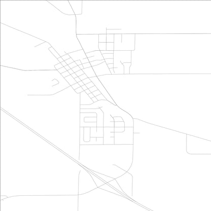 ROAD MAP OF CENTER POINT, LOWA BY MAPBAKES