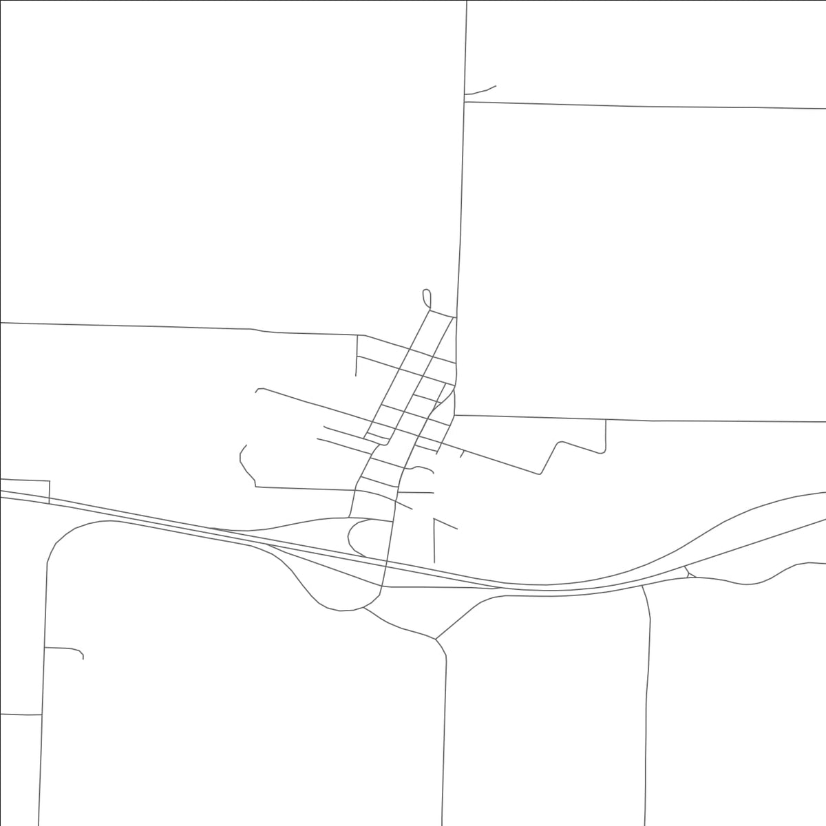 ROAD MAP OF CALLAO, MISSOURI BY MAPBAKES