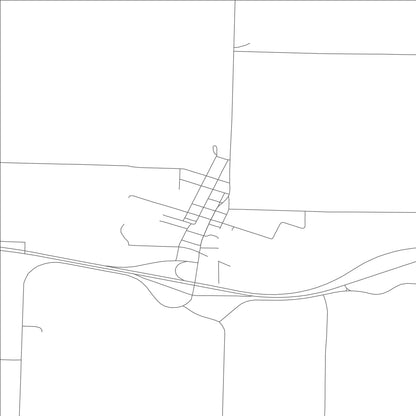 ROAD MAP OF CALLAO, MISSOURI BY MAPBAKES