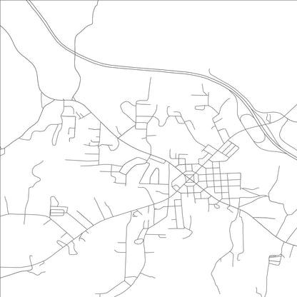ROAD MAP OF CAMDENTON, MISSOURI BY MAPBAKES