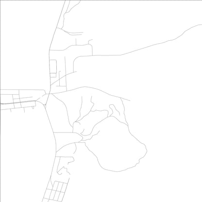 ROAD MAP OF BRIDGEPORT, CALIFORNIA BY MAPBAKES