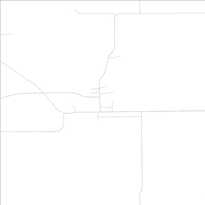 ROAD MAP OF CHARLOTTE, LOWA BY MAPBAKES