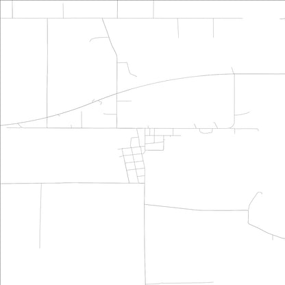 ROAD MAP OF BROWNS, ILLINOIS BY MAPBAKES