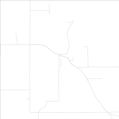 ROAD MAP OF BRUSSELS, ILLINOIS BY MAPBAKES