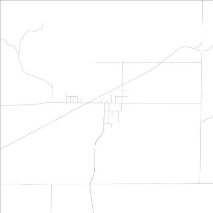 ROAD MAP OF BRYANT, ILLINOIS BY MAPBAKES