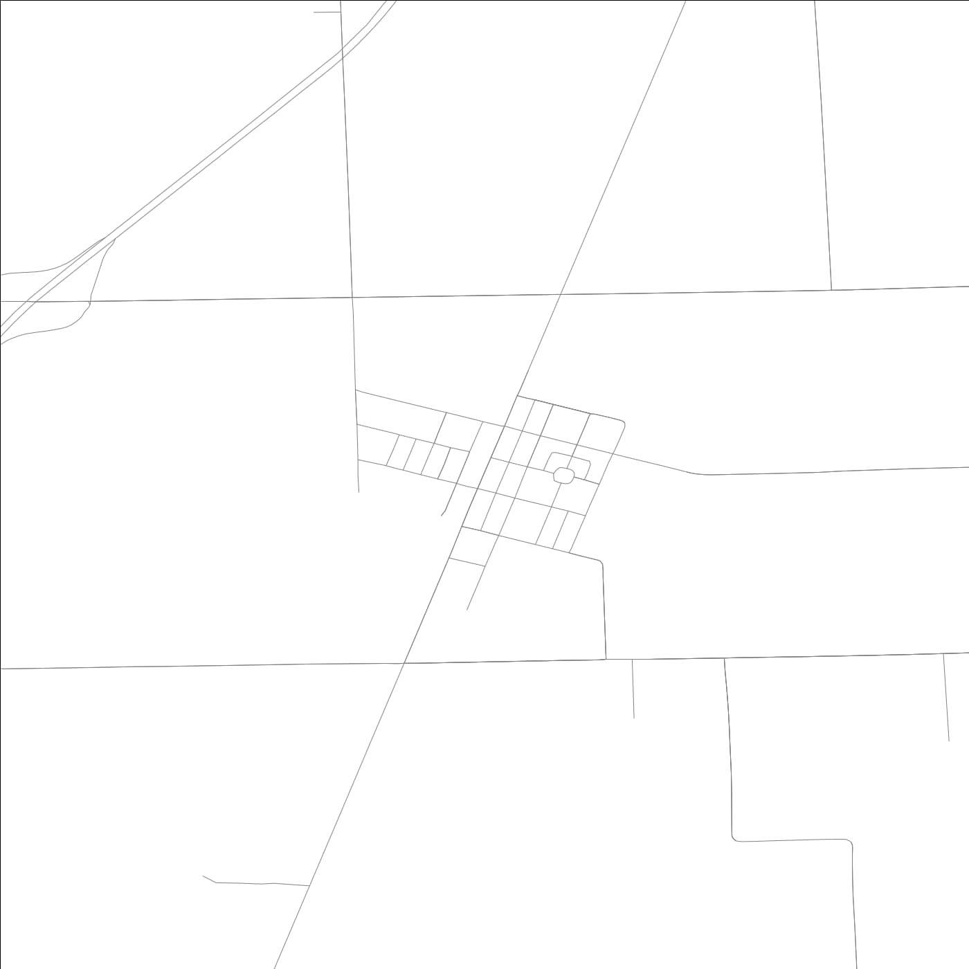 ROAD MAP OF BUCKLEY, ILLINOIS BY MAPBAKES