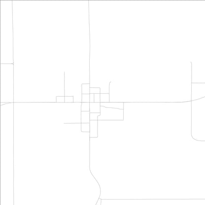 ROAD MAP OF CINCINNATI, LOWA BY MAPBAKES