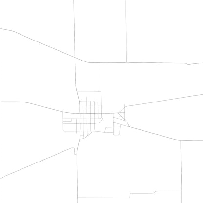 ROAD MAP OF BUDA, ILLINOIS BY MAPBAKES