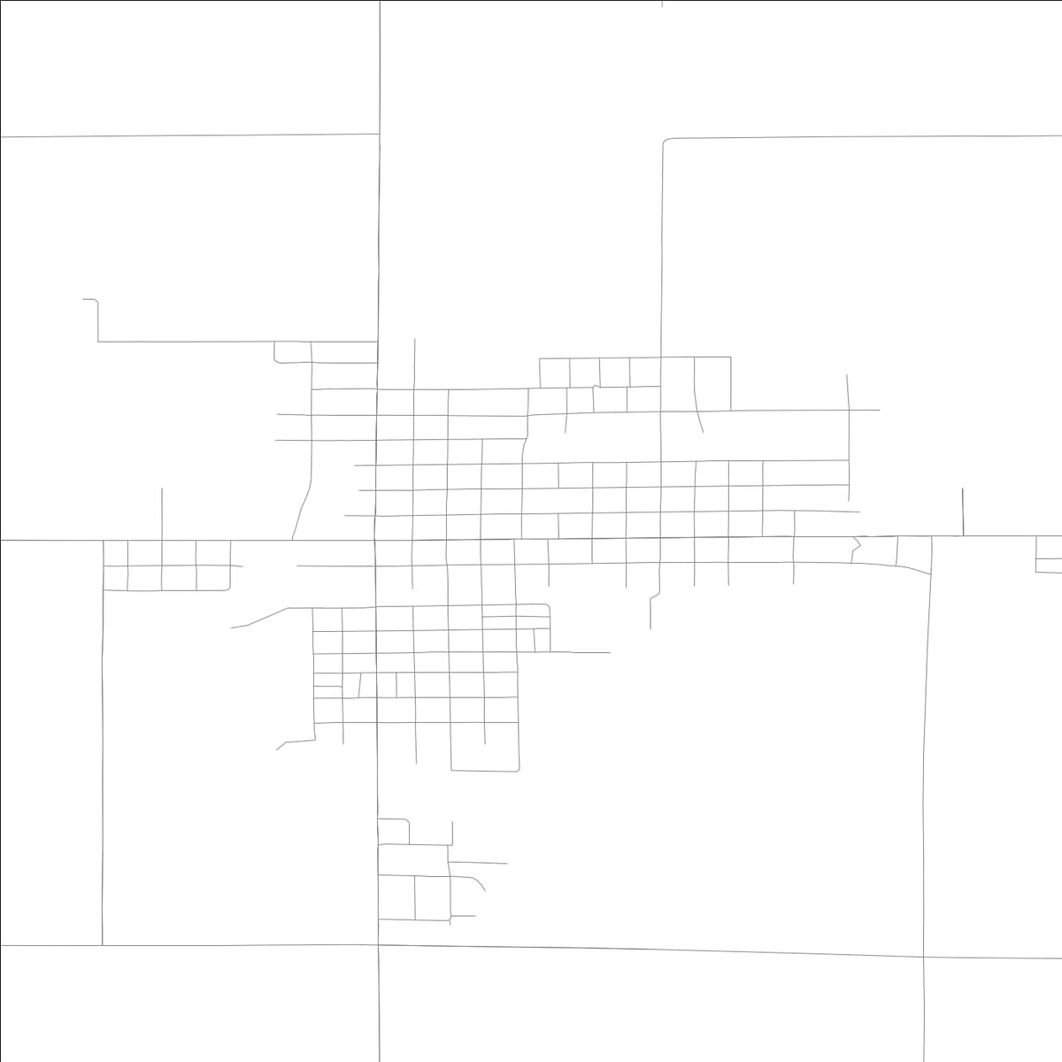 ROAD MAP OF CLARION, LOWA BY MAPBAKES