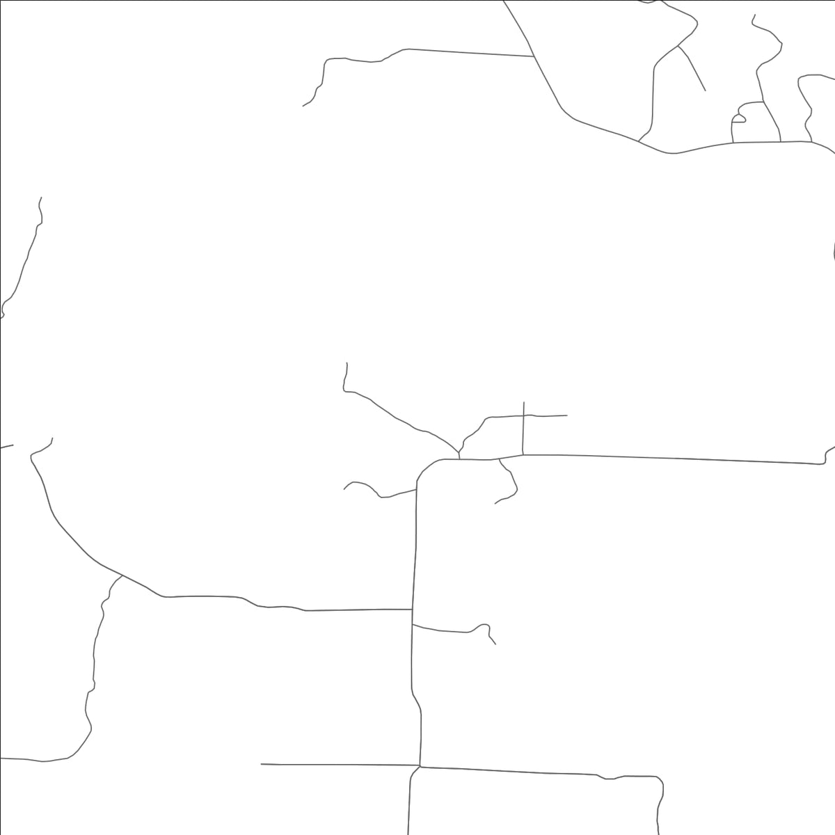 ROAD MAP OF CAVE, MISSOURI BY MAPBAKES