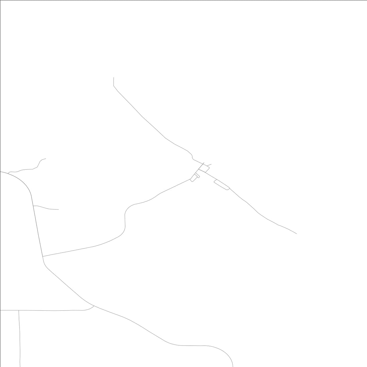 ROAD MAP OF CLAYTON, LOWA BY MAPBAKES