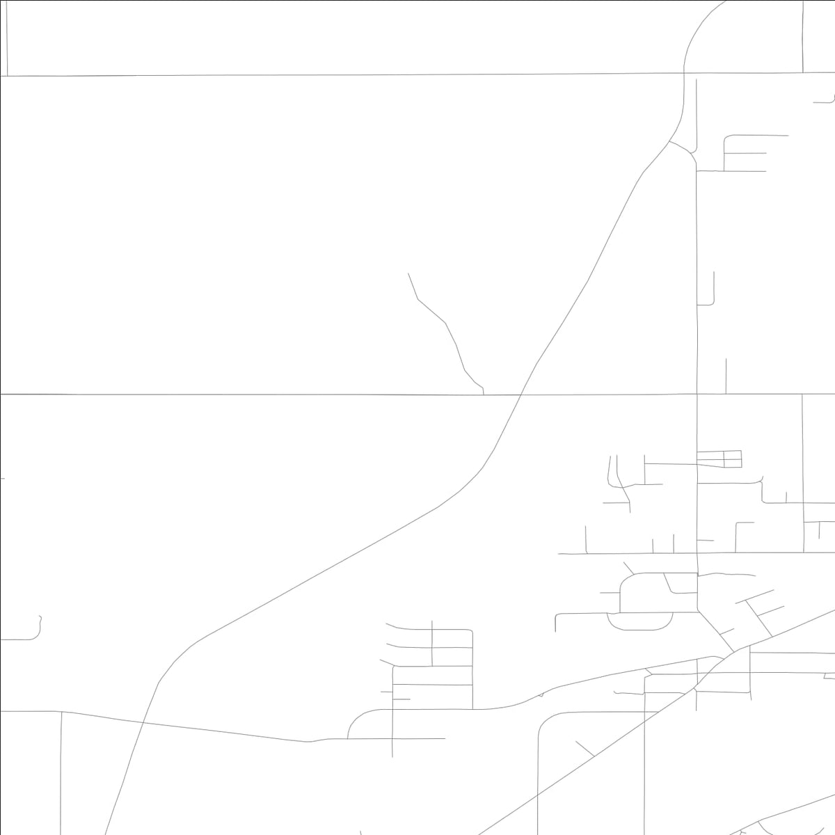ROAD MAP OF CLINTON, LOWA BY MAPBAKES