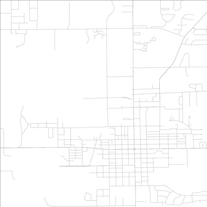 ROAD MAP OF ANGOLA, INDIANA BY MAPBAKES