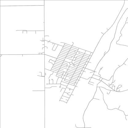 ROAD MAP OF CHAFFEE, MISSOURI BY MAPBAKES