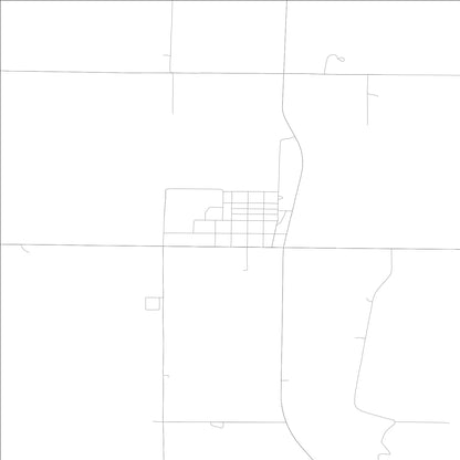 ROAD MAP OF COIN, LOWA BY MAPBAKES