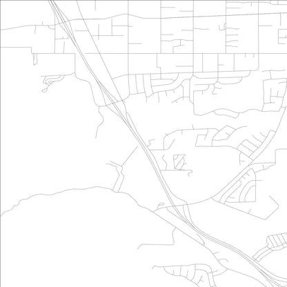 ROAD MAP OF CALIMESA, CALIFORNIA BY MAPBAKES