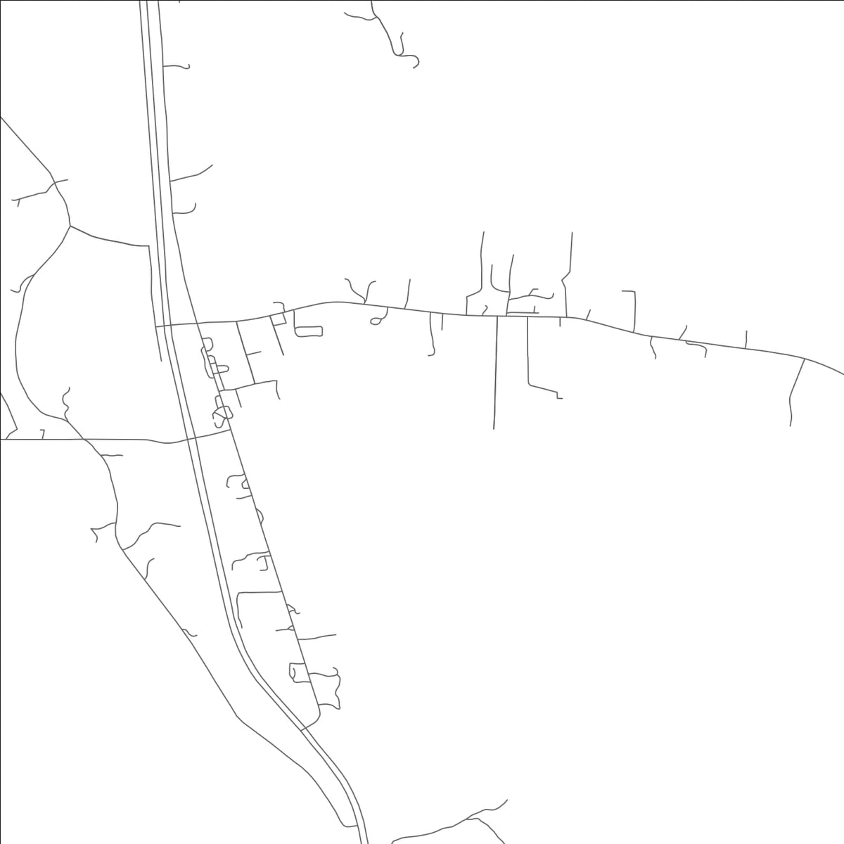 ROAD MAP OF CHEROKEE PASS, MISSOURI BY MAPBAKES