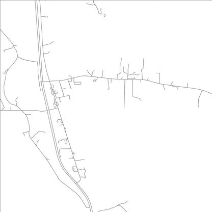ROAD MAP OF CHEROKEE PASS, MISSOURI BY MAPBAKES