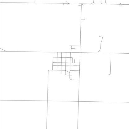 ROAD MAP OF CHILHOWEE, MISSOURI BY MAPBAKES