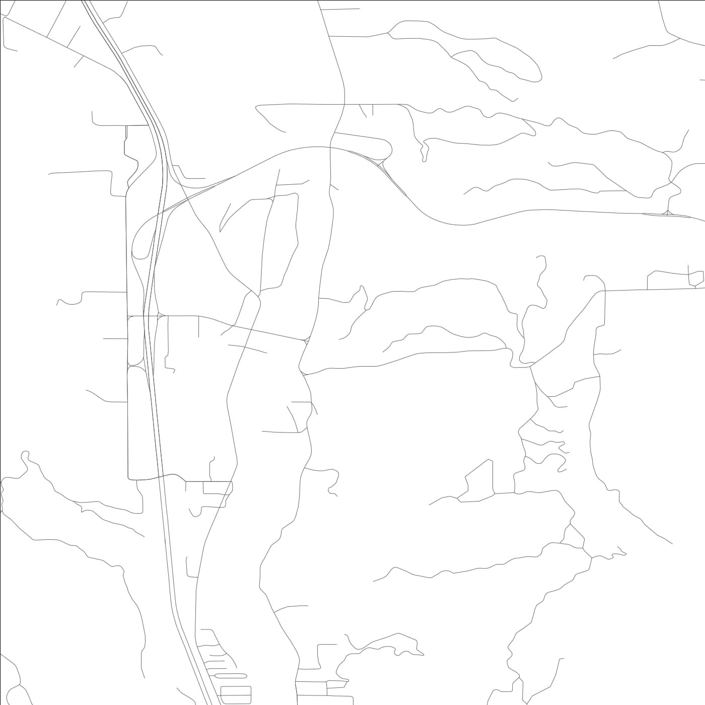 ROAD MAP OF CALPELLA, CALIFORNIA BY MAPBAKES