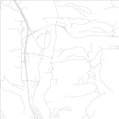 ROAD MAP OF CALPELLA, CALIFORNIA BY MAPBAKES