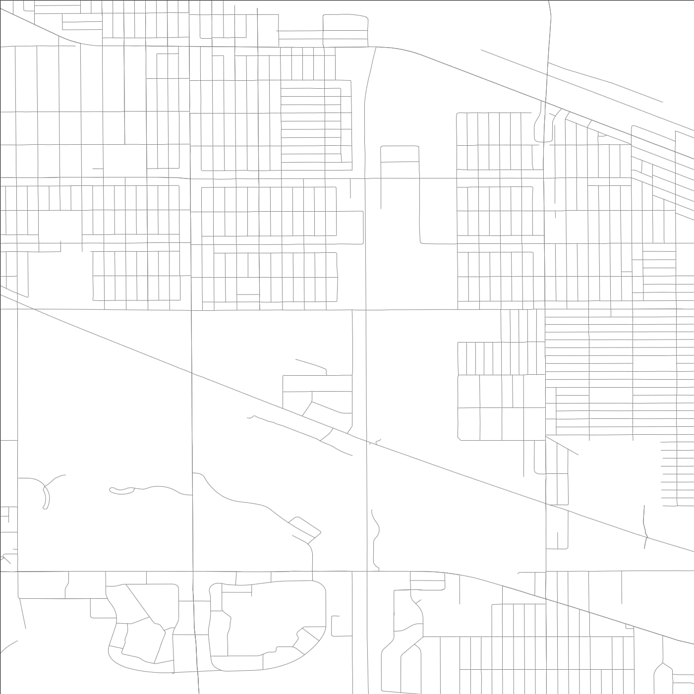 ROAD MAP OF CALUMET CITY, ILLINOIS BY MAPBAKES