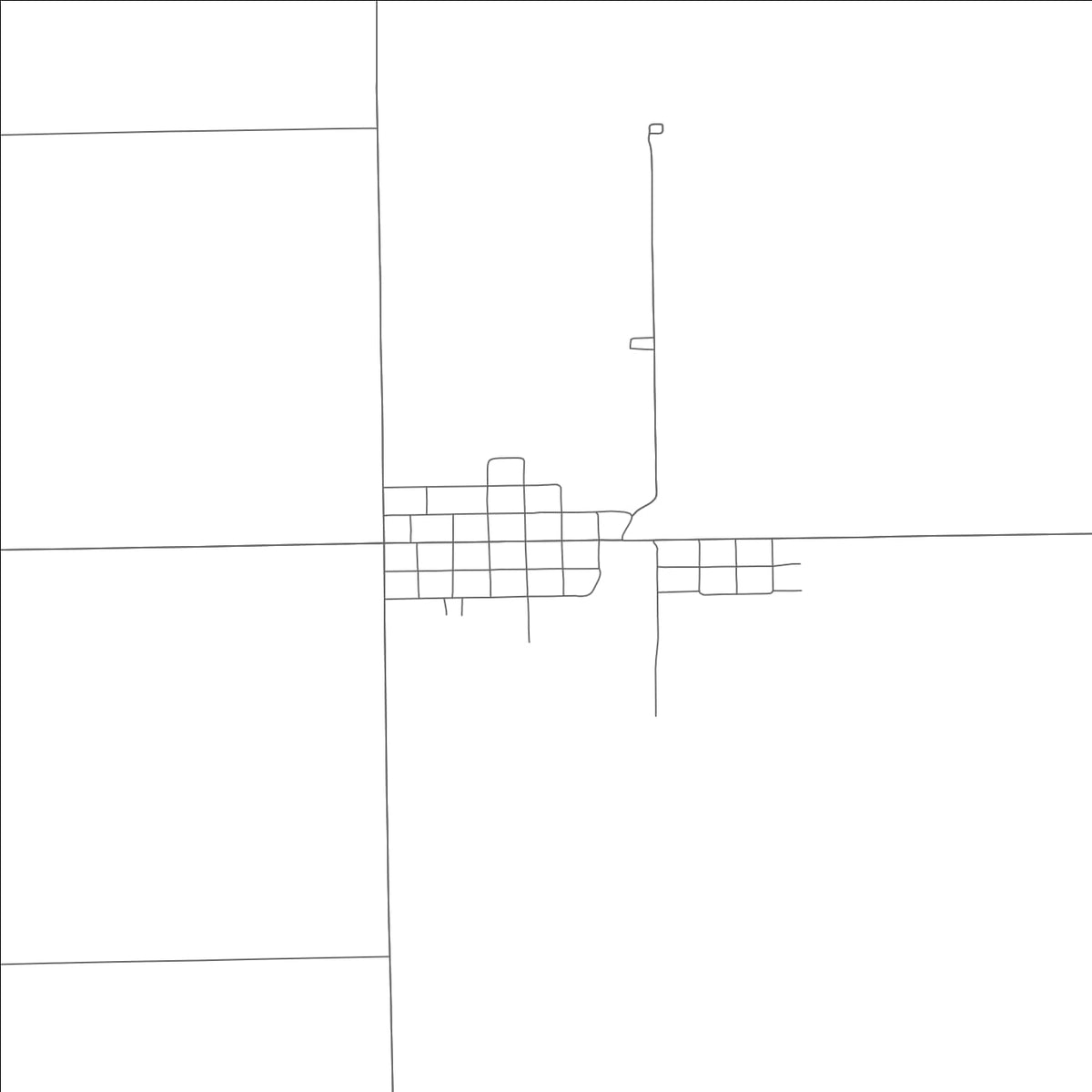 ROAD MAP OF CHULA, MISSOURI BY MAPBAKES