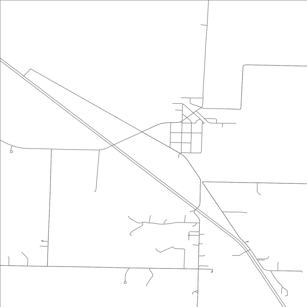 ROAD MAP OF CLARK, MISSOURI BY MAPBAKES