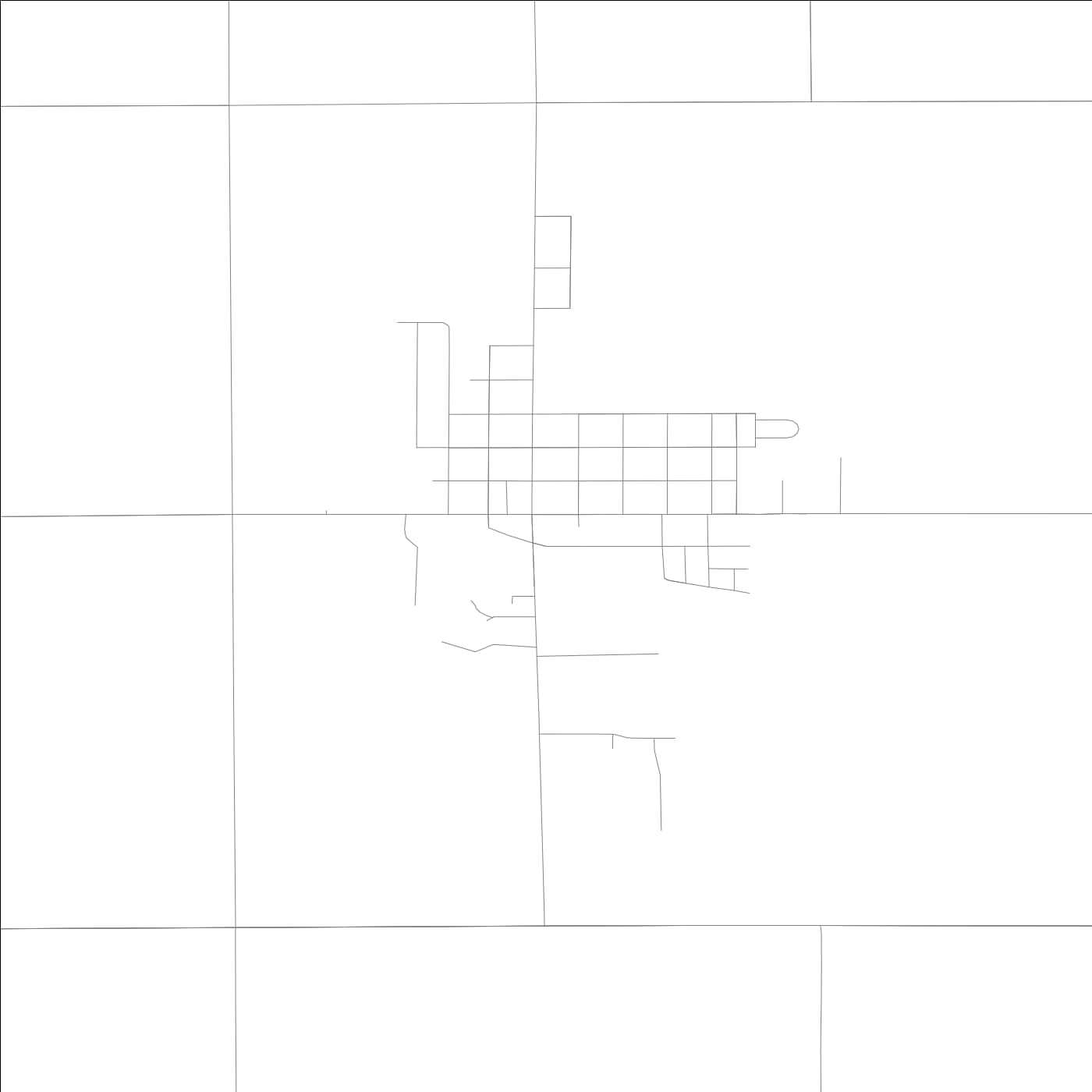 ROAD MAP OF CONRAD, LOWA BY MAPBAKES