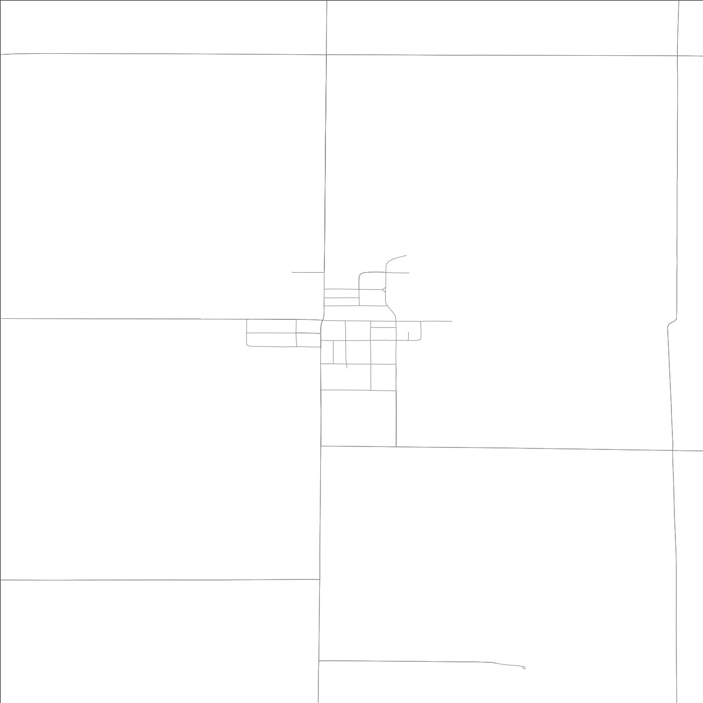 ROAD MAP OF CAMERON, ILLINOIS BY MAPBAKES