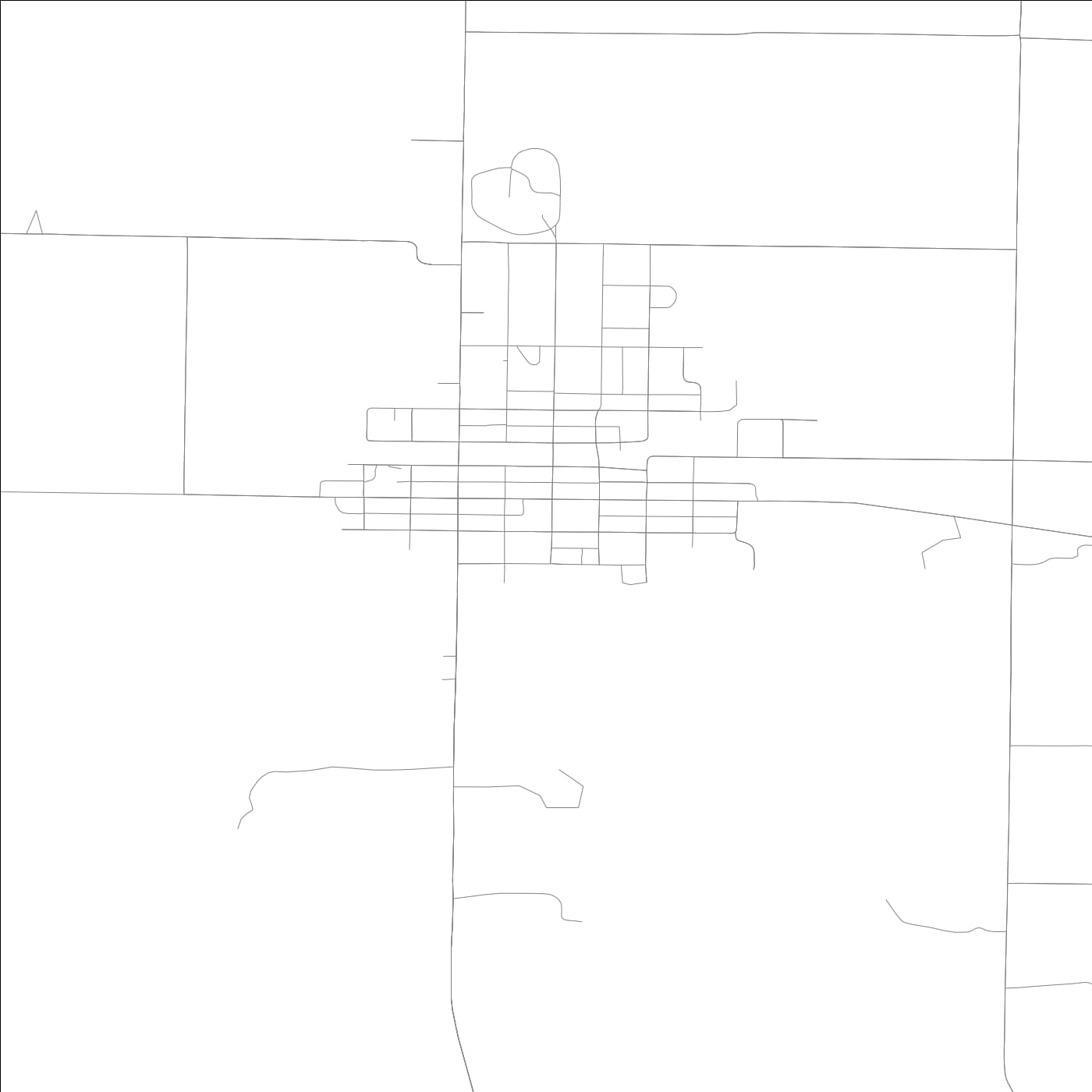 ROAD MAP OF CAMP POINT, ILLINOIS BY MAPBAKES