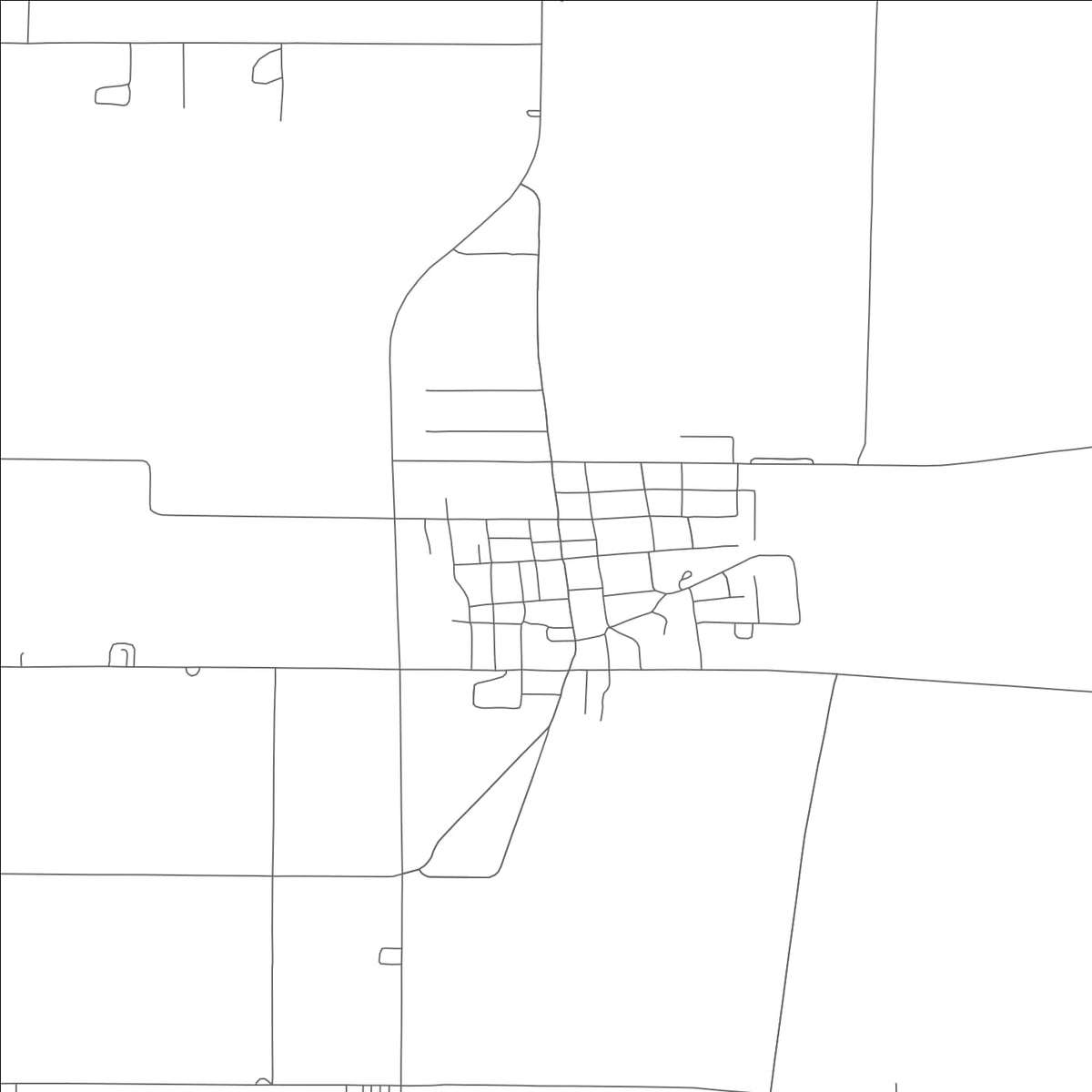 ROAD MAP OF CLARKTON, MISSOURI BY MAPBAKES