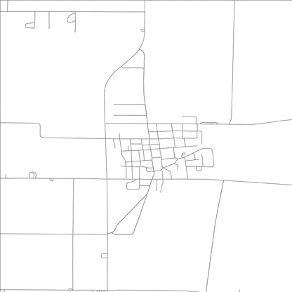 ROAD MAP OF CLARKTON, MISSOURI BY MAPBAKES