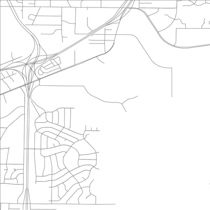 ROAD MAP OF CLAYCOMO, MISSOURI BY MAPBAKES