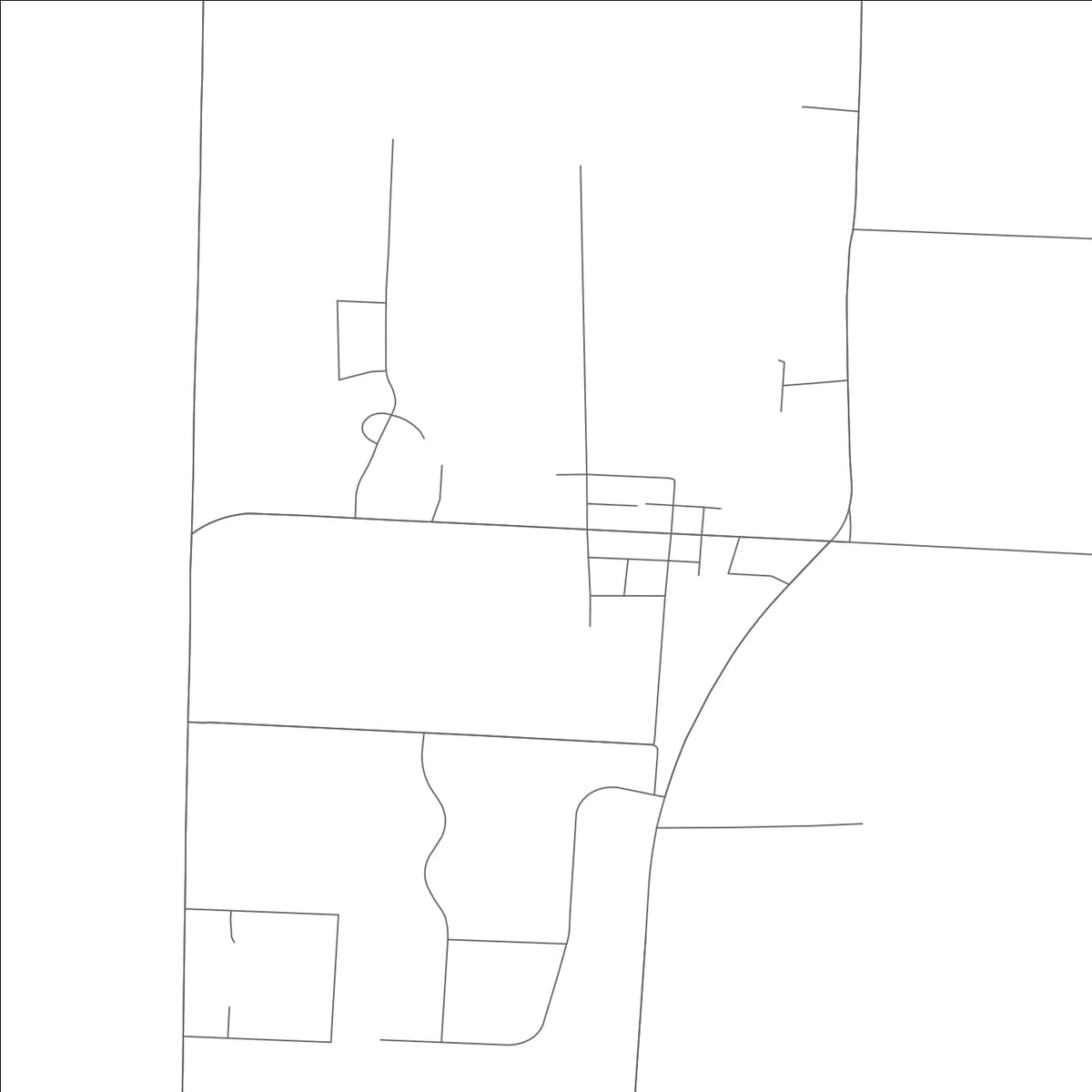 ROAD MAP OF CLEVELAND, MISSOURI BY MAPBAKES