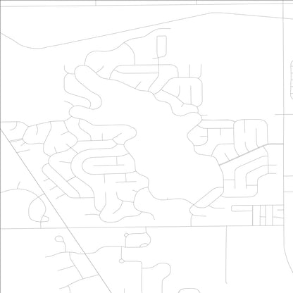 ROAD MAP OF CANDLEWICK LAKE, ILLINOIS BY MAPBAKES