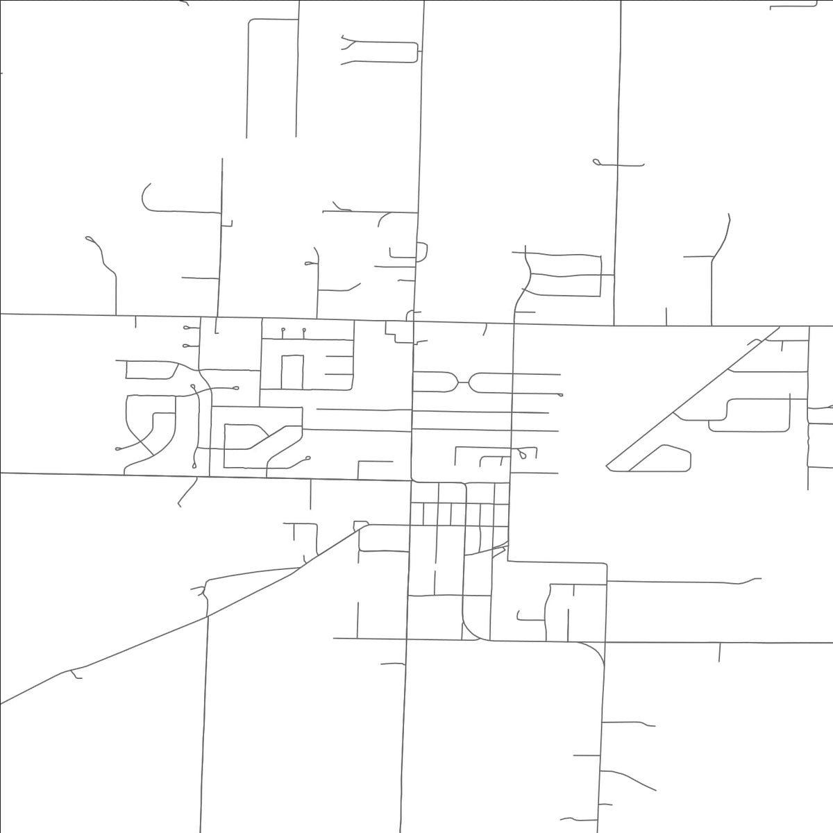 ROAD MAP OF CLEVER, MISSOURI BY MAPBAKES