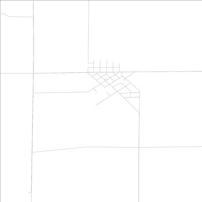 ROAD MAP OF CORWITH, LOWA BY MAPBAKES