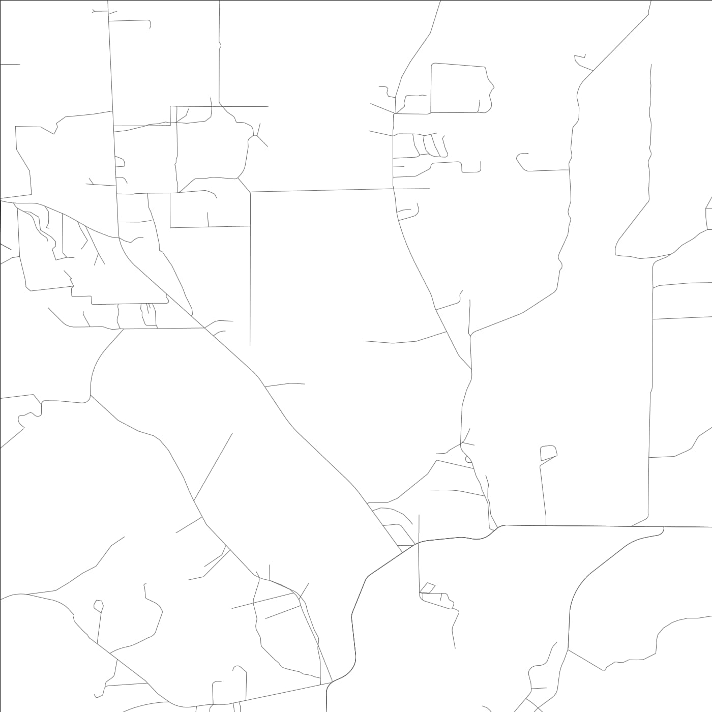 ROAD MAP OF CAMPO, CALIFORNIA BY MAPBAKES